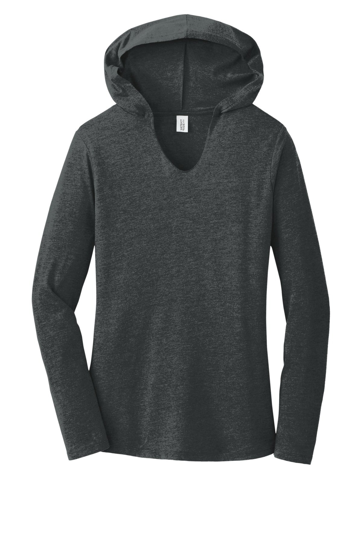 District DM139L District Women's Perfect Tri Long Sleeve Hoodie