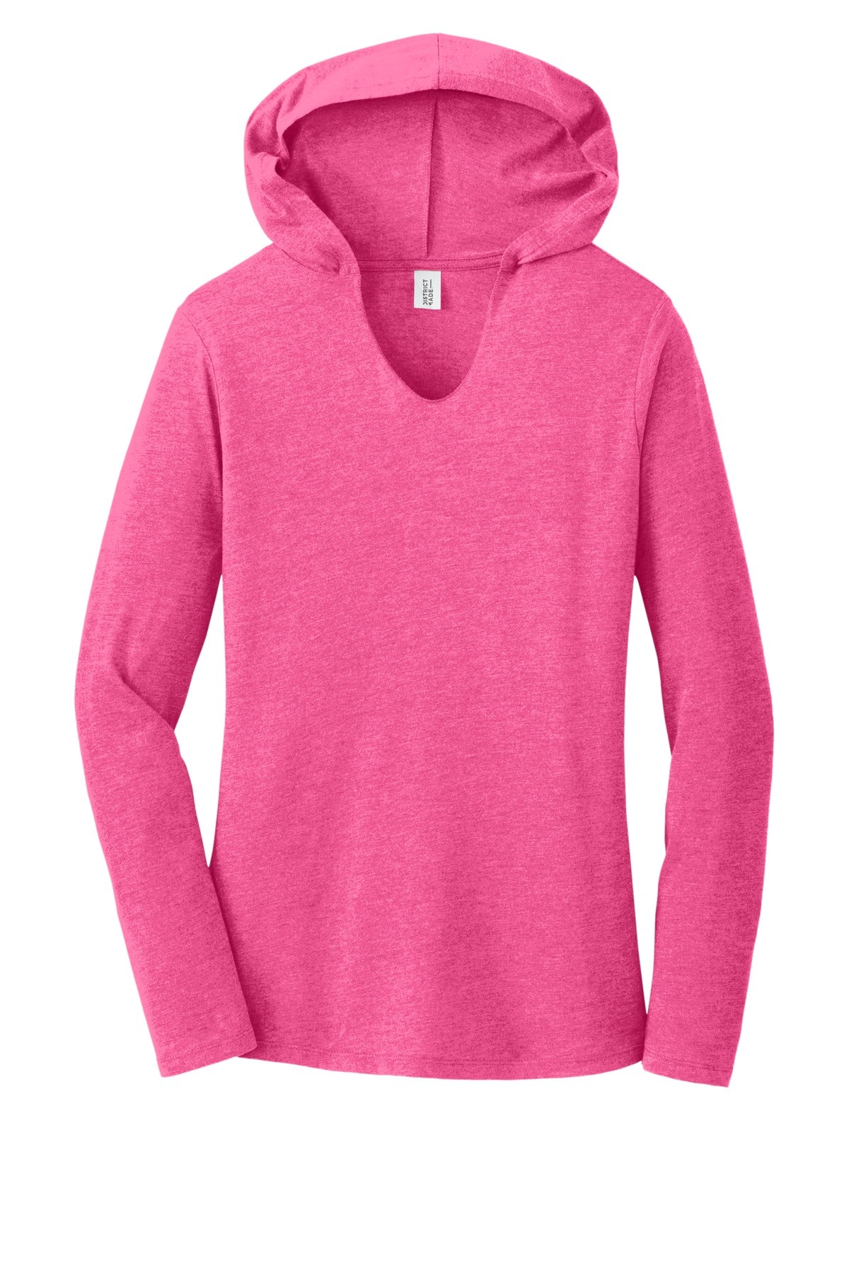 District DM139L District Women's Perfect Tri Long Sleeve Hoodie
