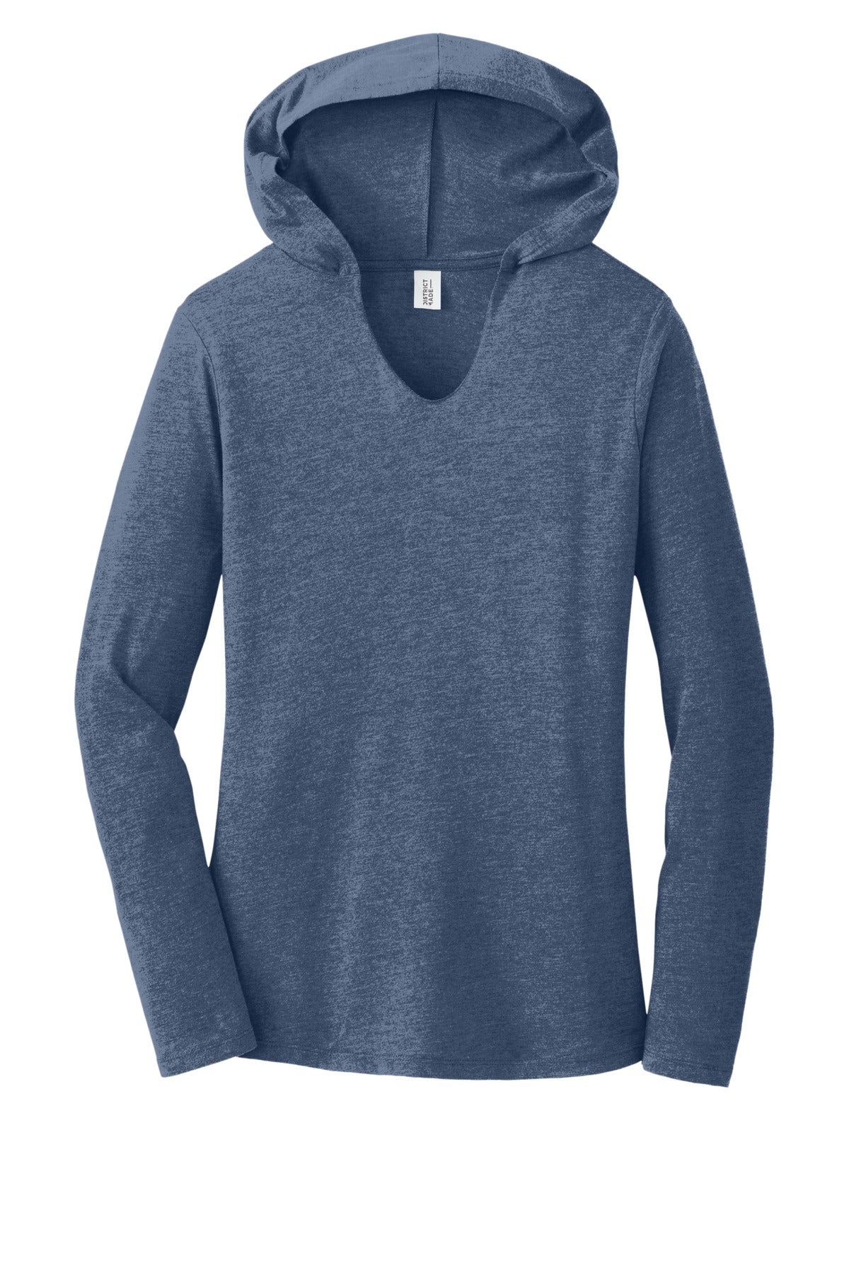 District DM139L District Women's Perfect Tri Long Sleeve Hoodie