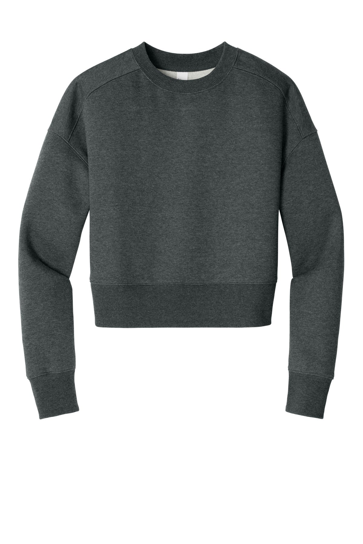 District DT1105 District  Women's Perfect Weight  Fleece Cropped Crew