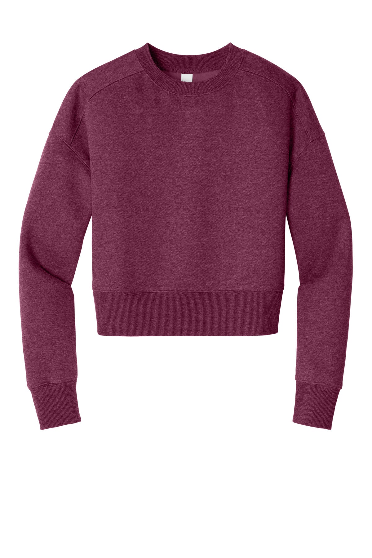 District DT1105 District  Women's Perfect Weight  Fleece Cropped Crew