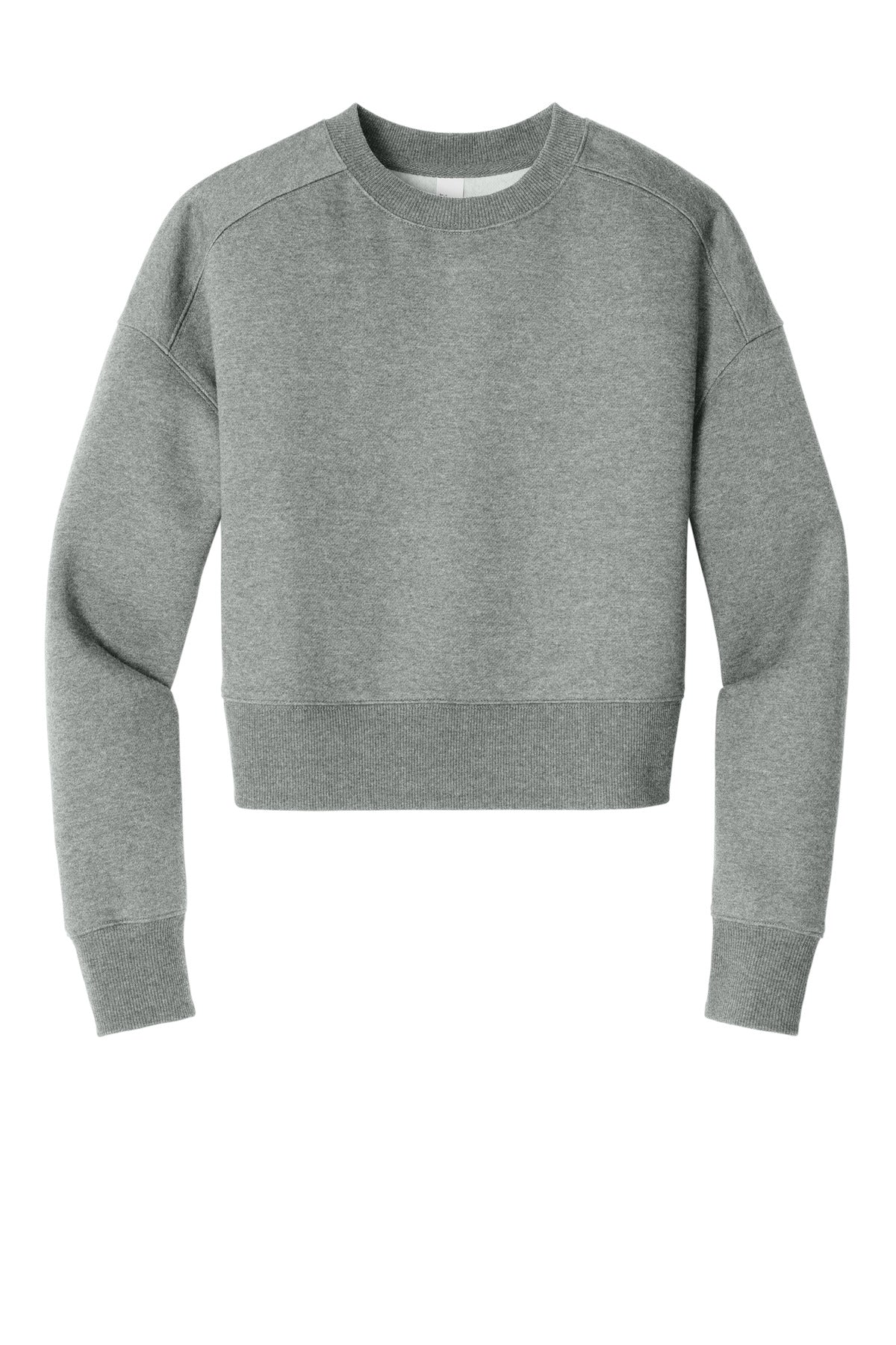 District DT1105 District  Women's Perfect Weight  Fleece Cropped Crew