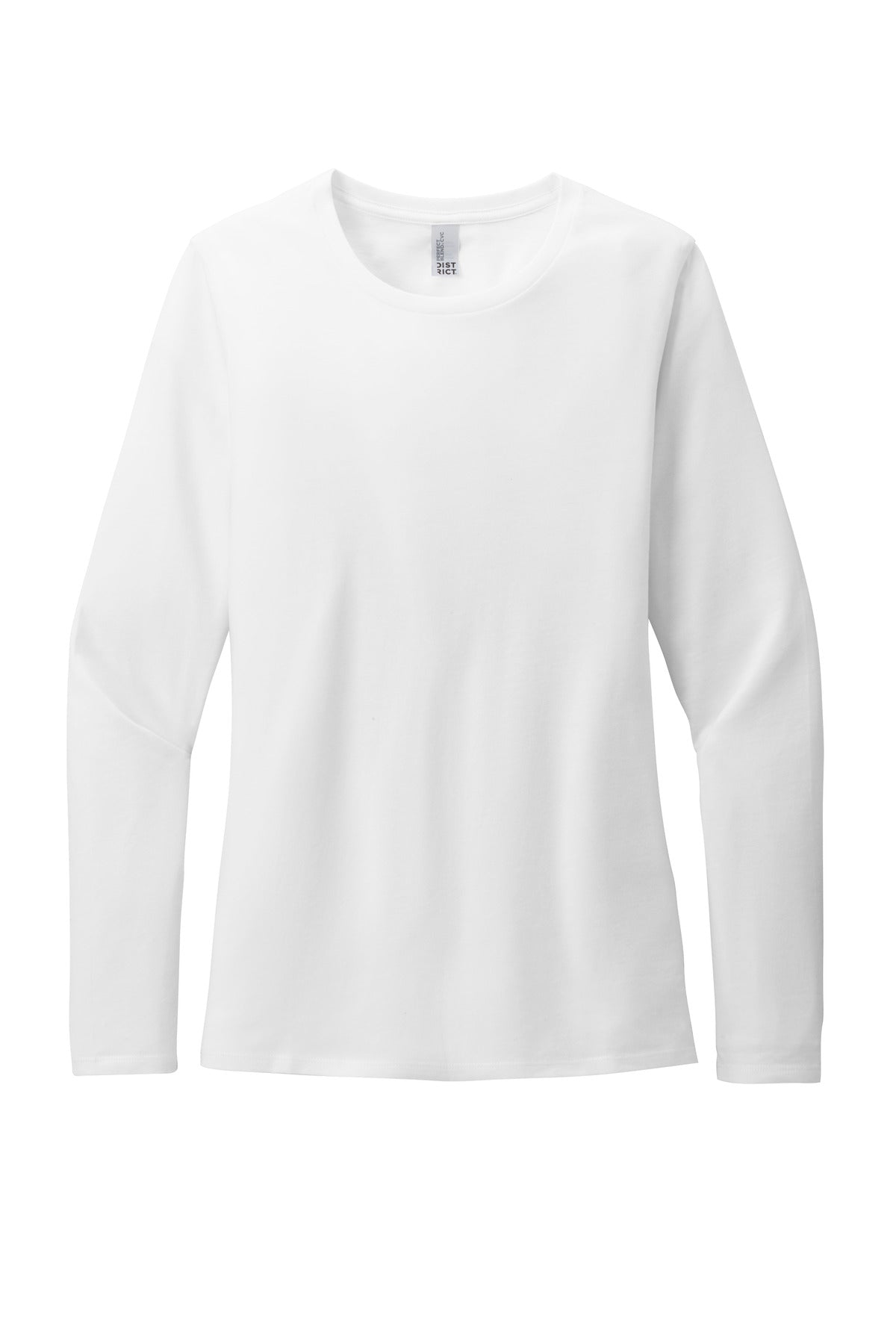 District DT110 District Women's Perfect Blend CVC Long Sleeve Tee