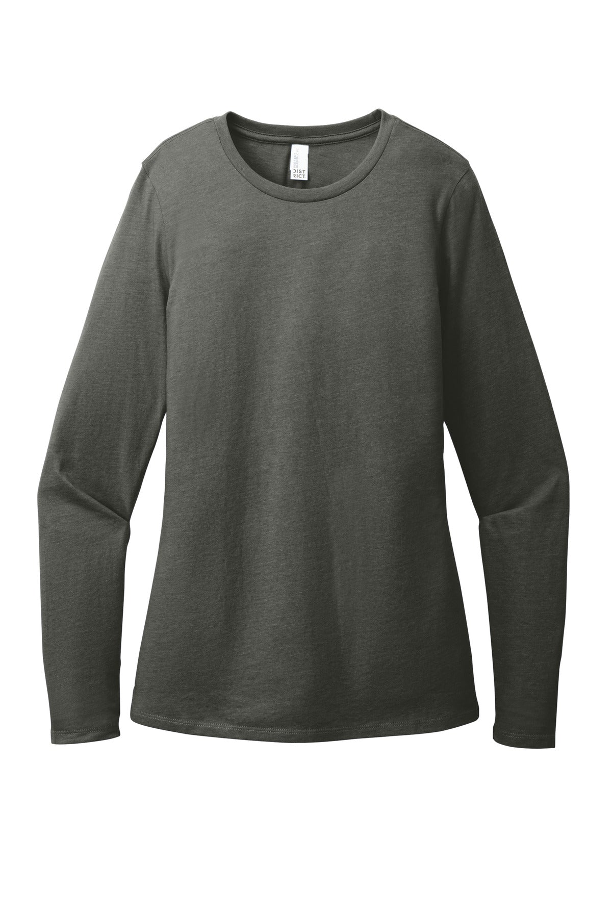 District DT110 District Women's Perfect Blend CVC Long Sleeve Tee