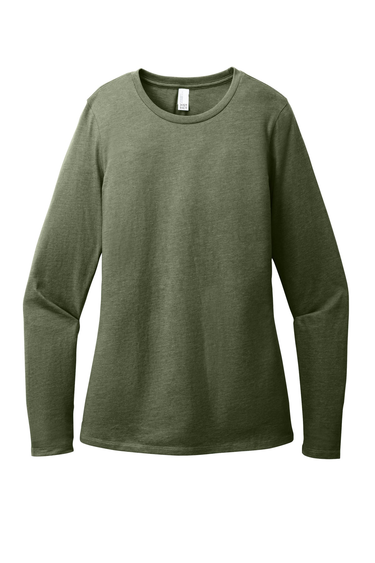 District DT110 District Women's Perfect Blend CVC Long Sleeve Tee