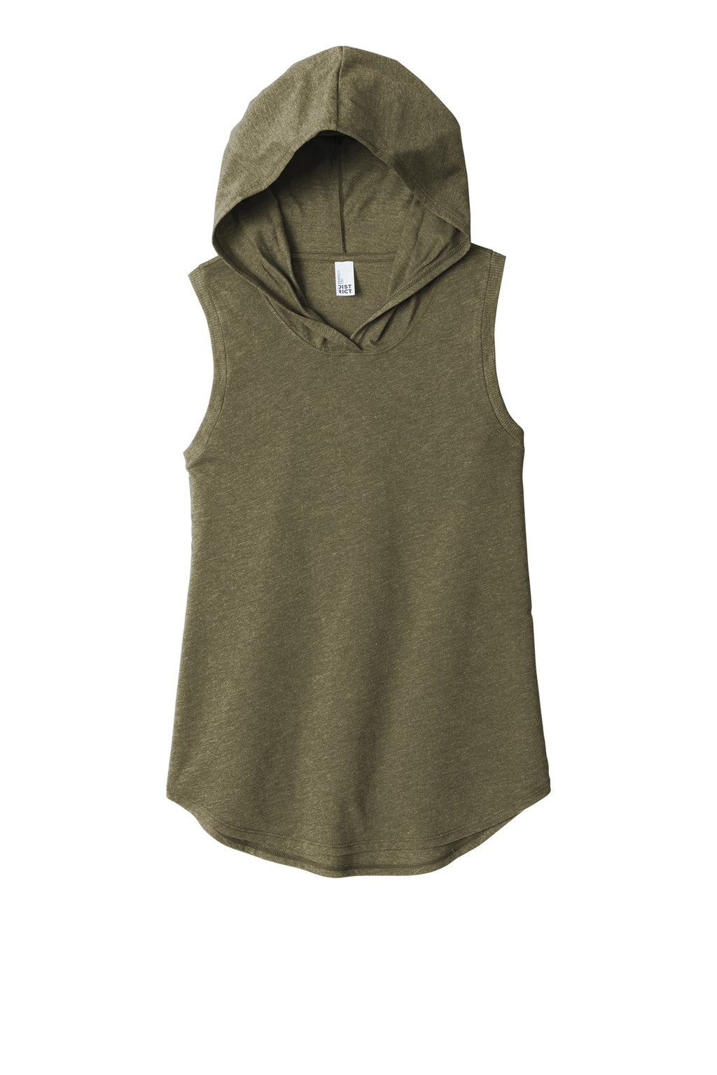 District DT1375 DISCONTINUED District  Women's Perfect Tri  Sleeveless Hoodie