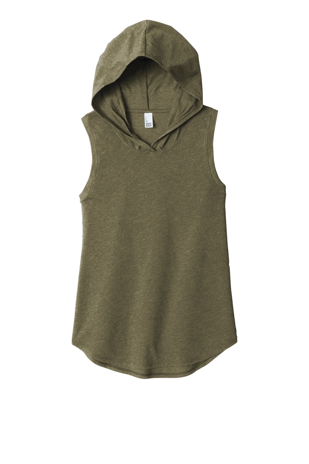 District DT1375 DISCONTINUED District  Women's Perfect Tri  Sleeveless Hoodie
