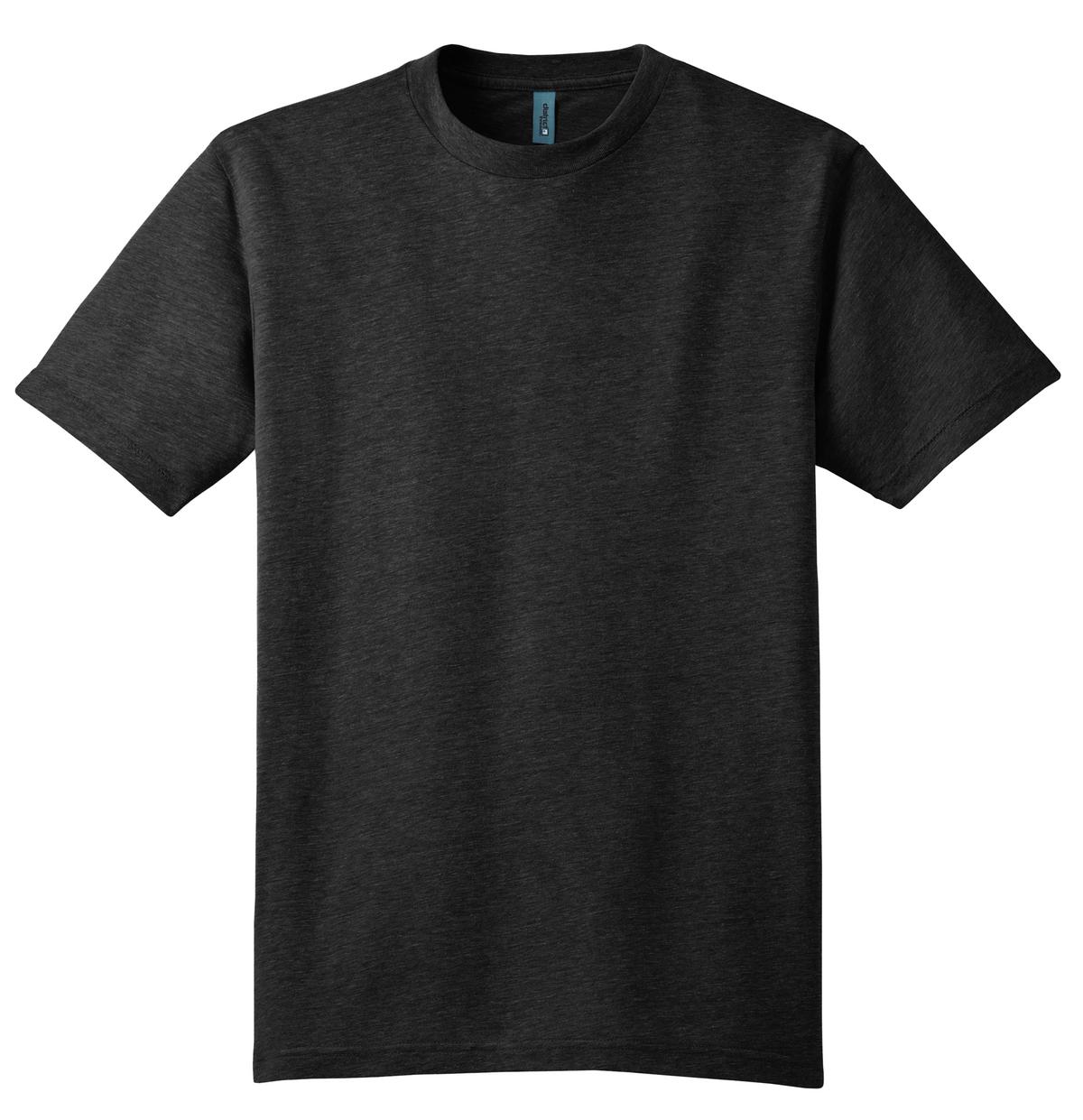 District DT142 Young Mens Tri-Blend Crewneck Tee