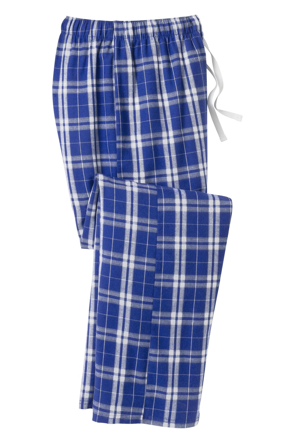 District DT1800 District Flannel Plaid Pant