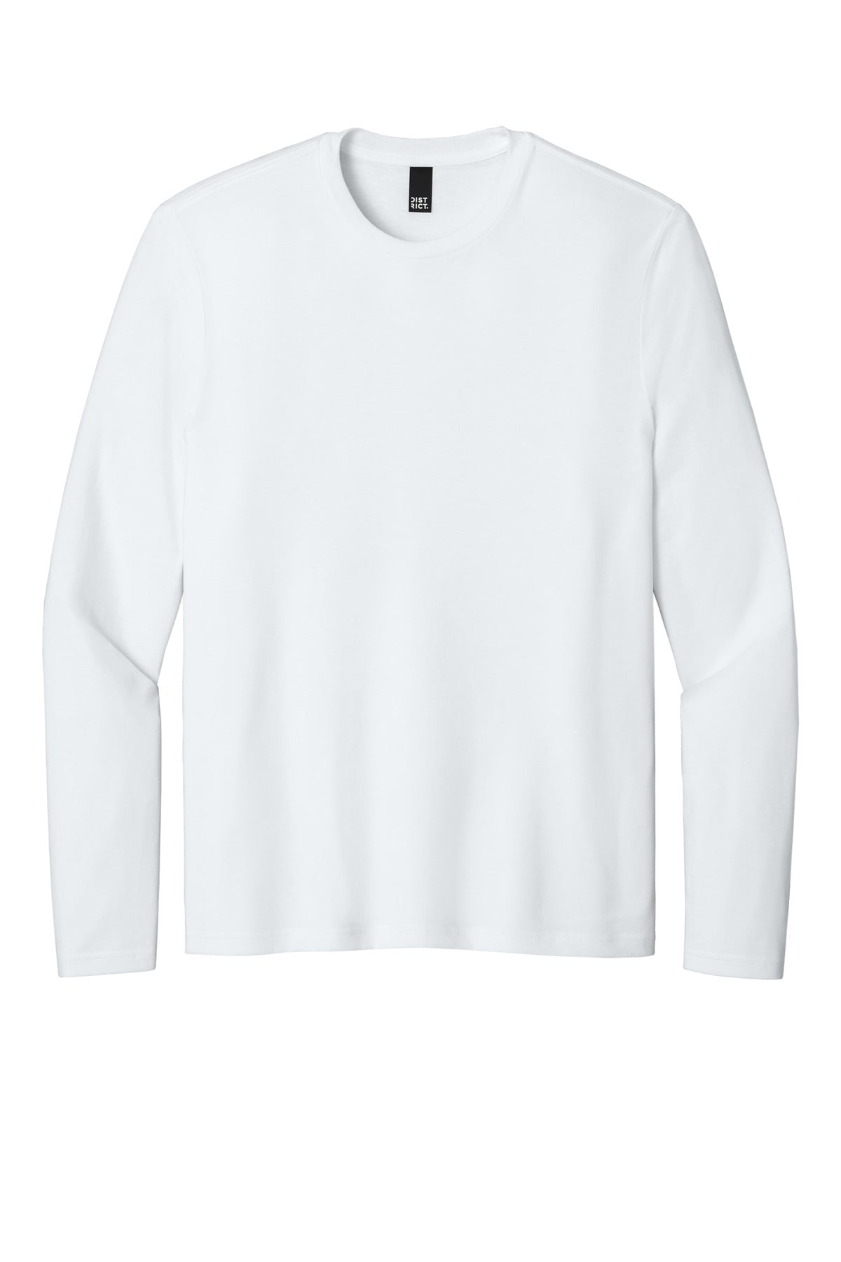 District DT185 District Perfect Weight CVC Long Sleeve Tee