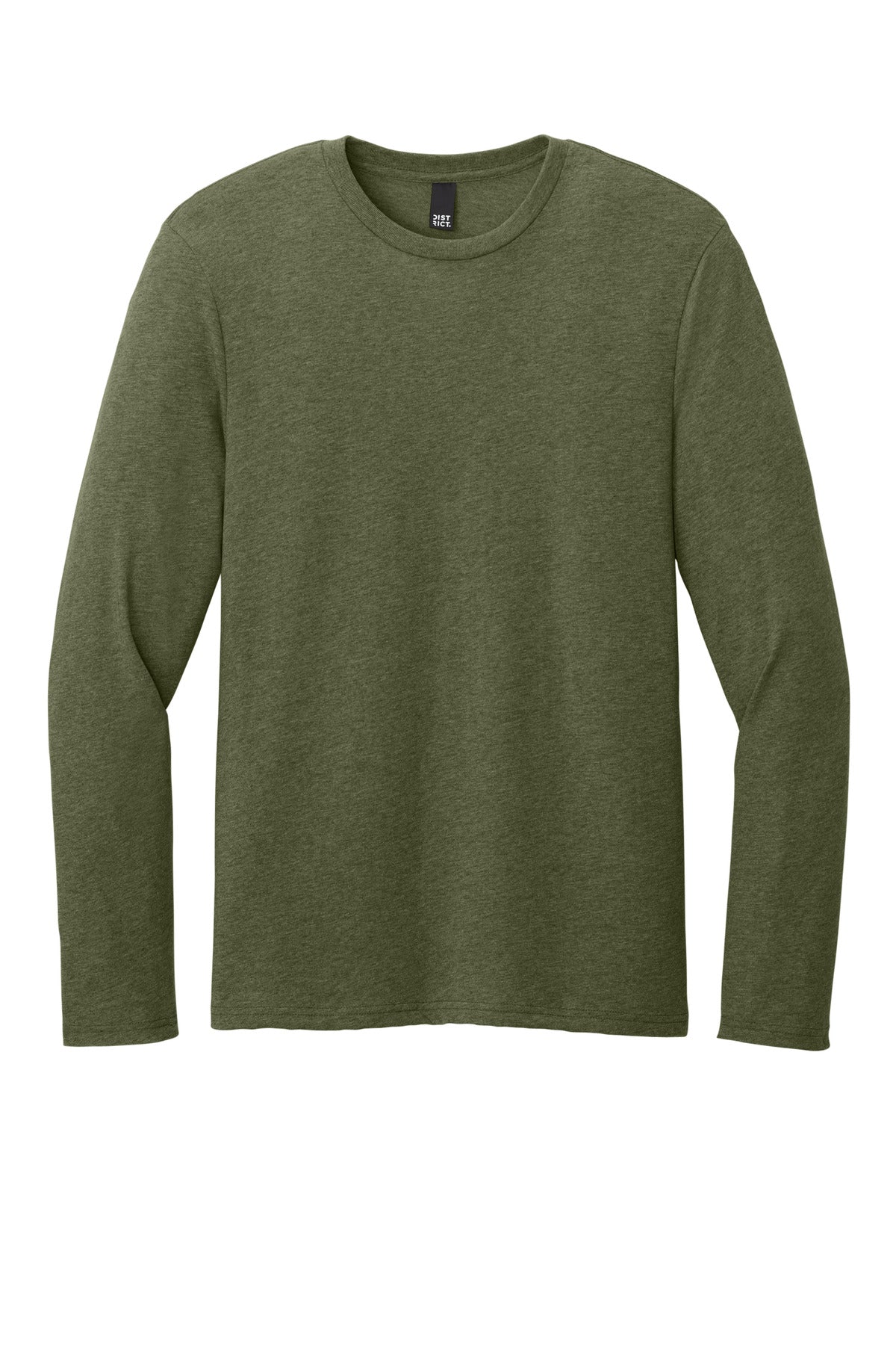 District DT185 District Perfect Weight CVC Long Sleeve Tee