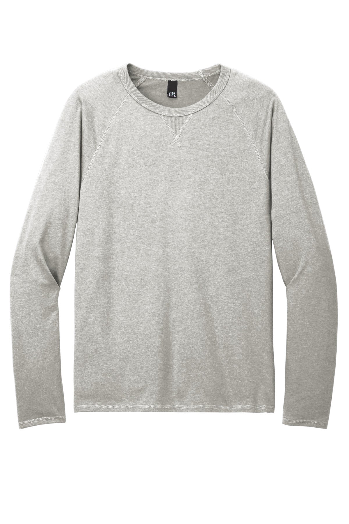 District DT572 District Featherweight French Terry Long Sleeve Crewneck