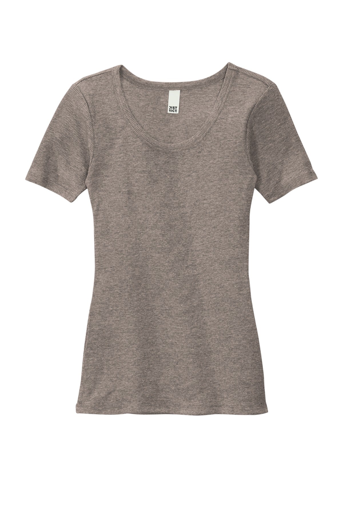 District DT6020 District Women's V.I.T.Rib Scoop Neck Tee