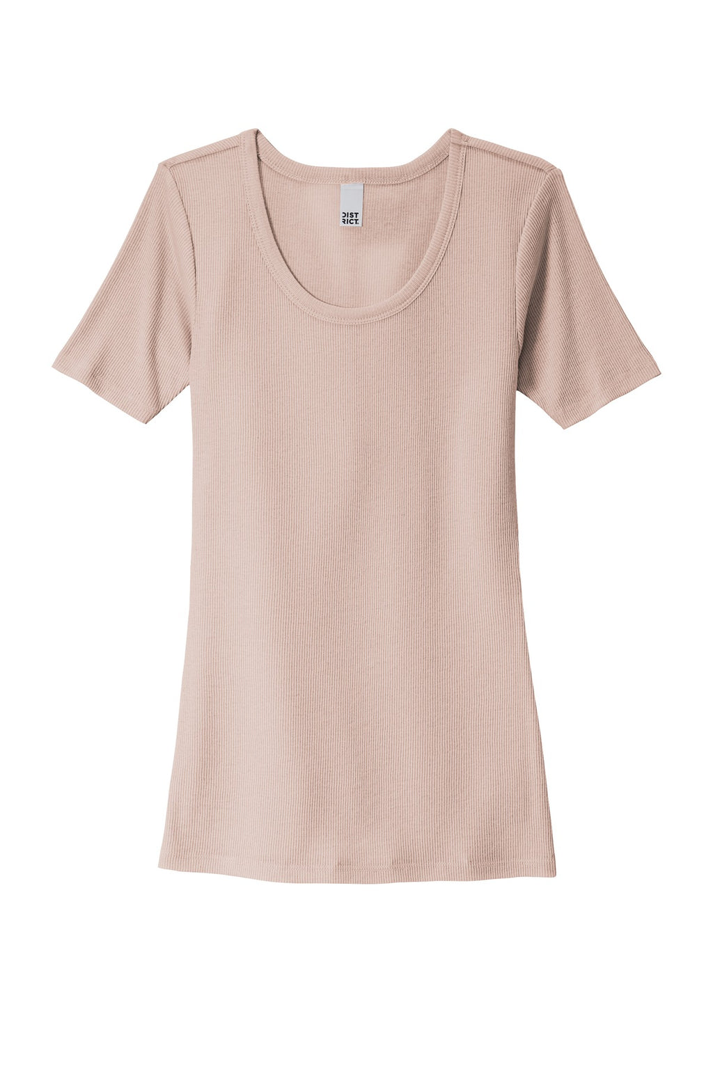 District DT6020 District Women's V.I.T.Rib Scoop Neck Tee
