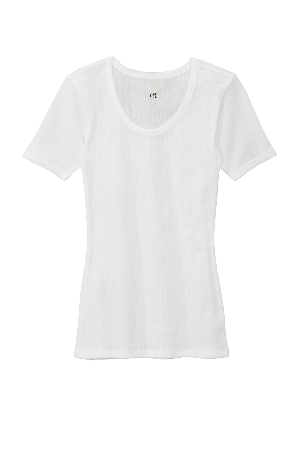 District DT6020 District Women's V.I.T.Rib Scoop Neck Tee