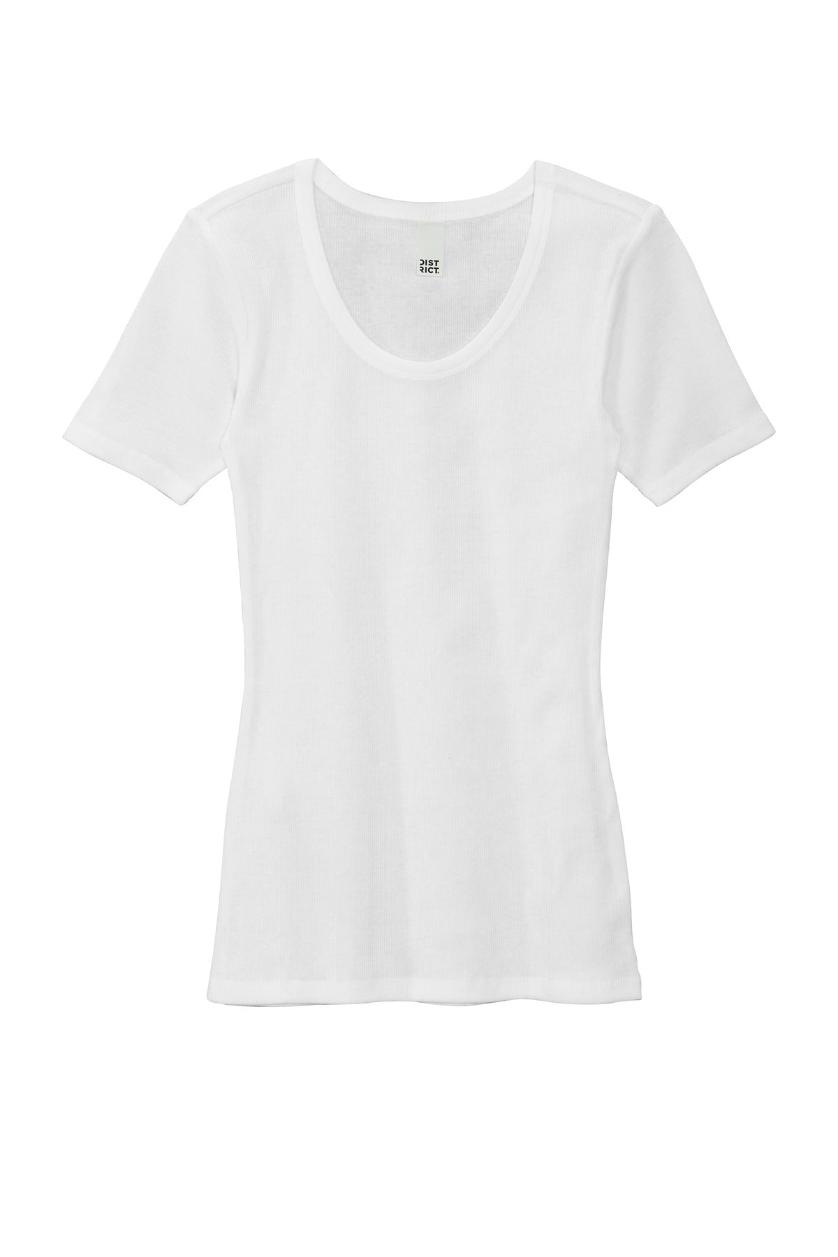 District DT6020 District Women's V.I.T.Rib Scoop Neck Tee