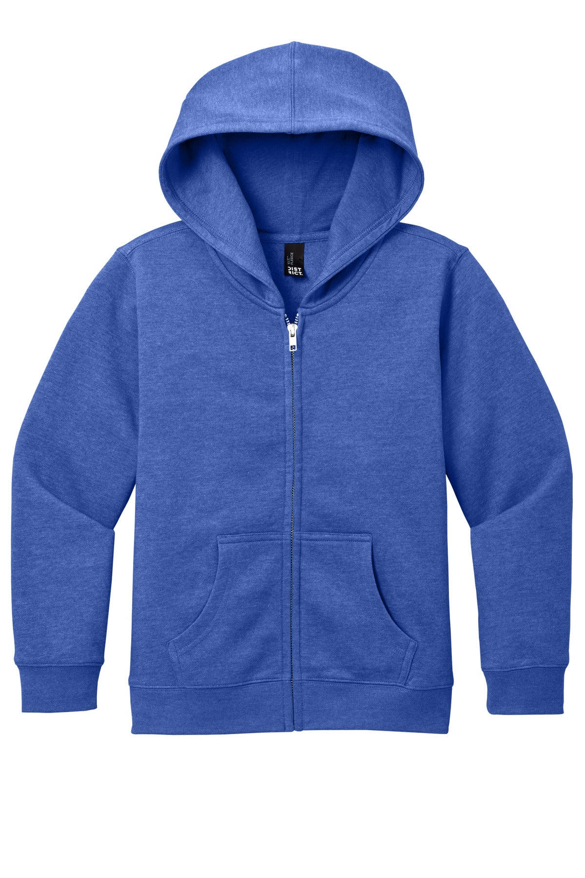 District DT6102Y Zip Hoodie