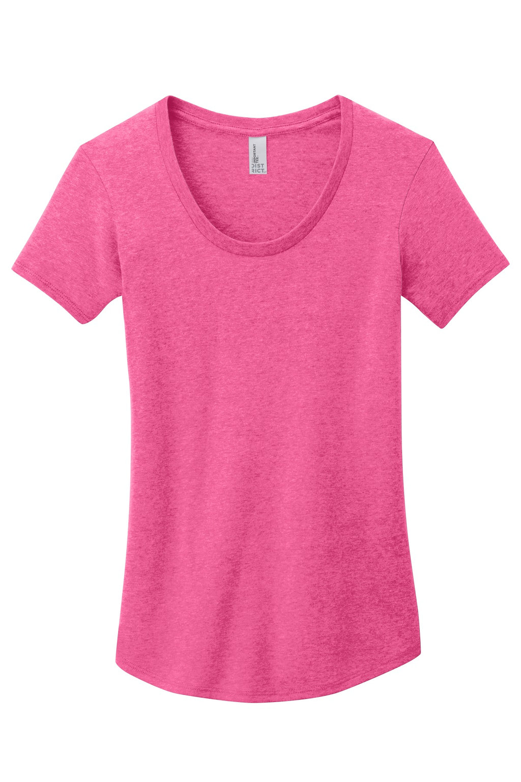 District DT6401 DISCONTINUED District Women's Fitted Very Important Tee Scoop Neck
