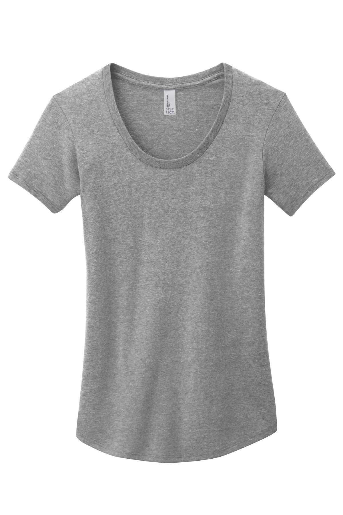 District DT6401 DISCONTINUED District Women's Fitted Very Important Tee Scoop Neck