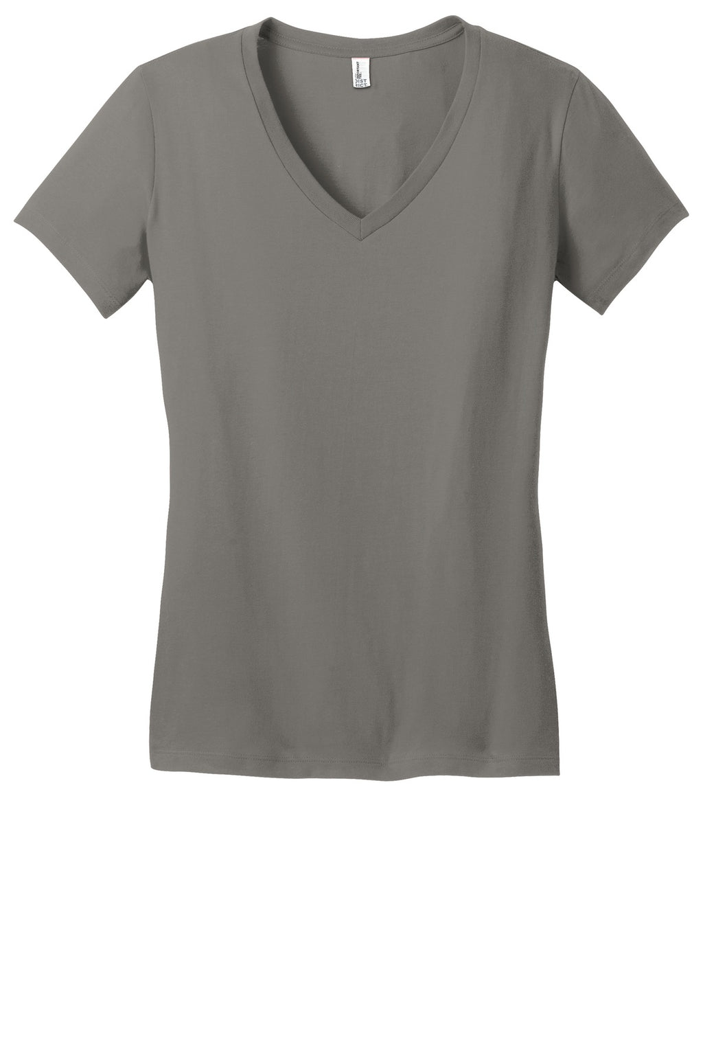 District DT6501 Juniors Very Important Tee V-Neck