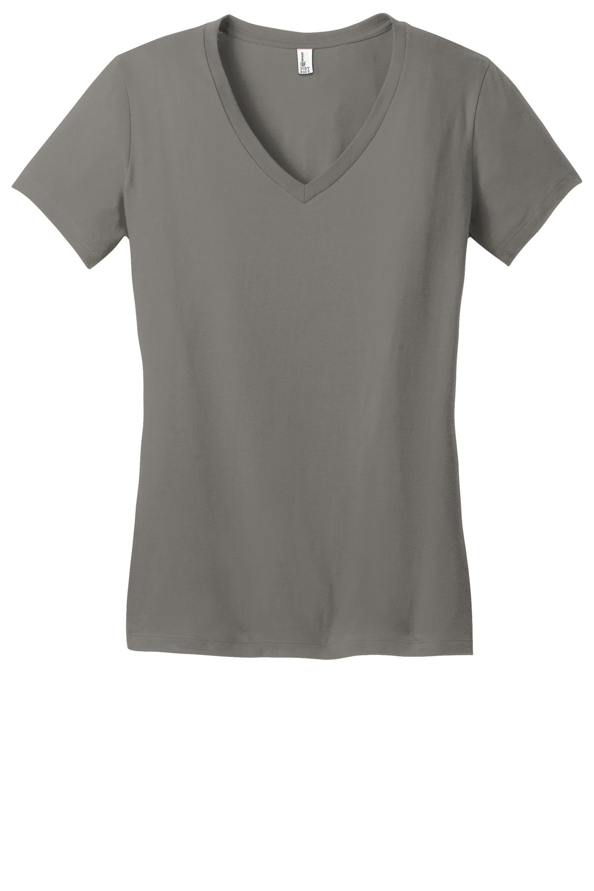 District DT6501 Juniors Very Important Tee V-Neck