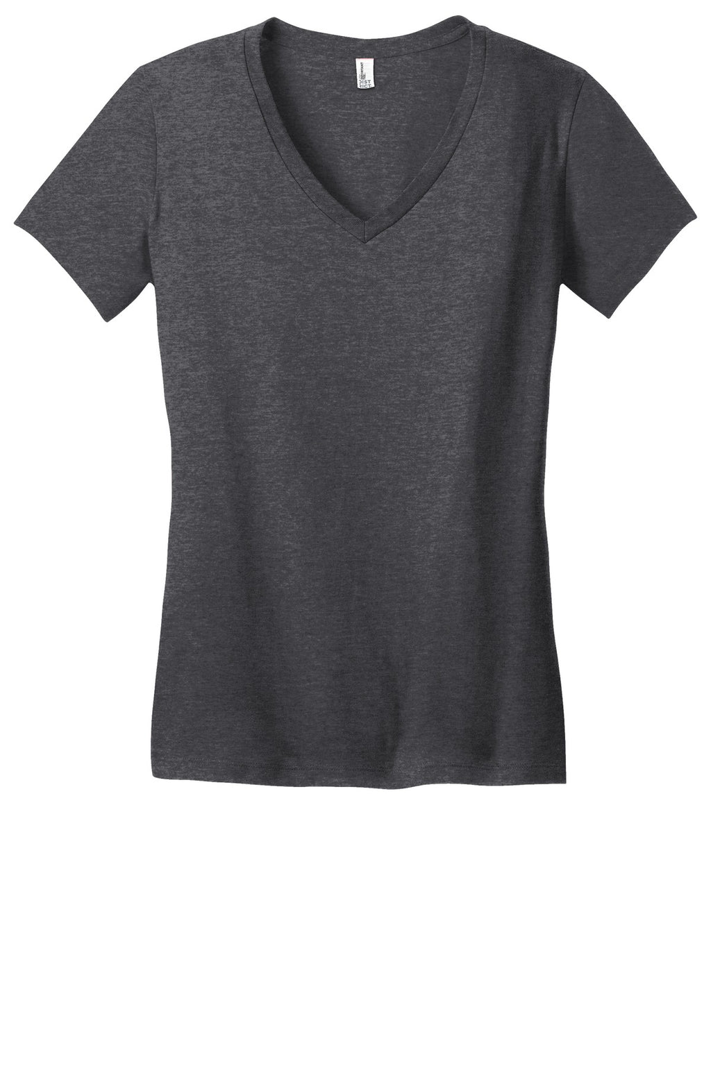 District DT6501 Juniors Very Important Tee V-Neck