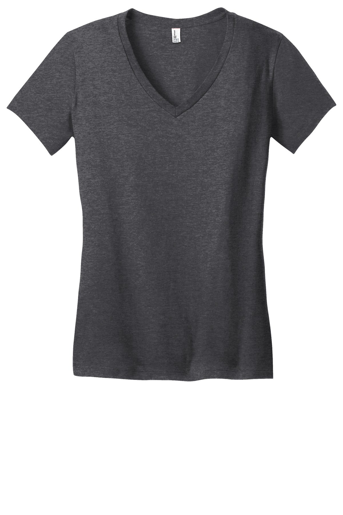 District DT6501 Juniors Very Important Tee V-Neck