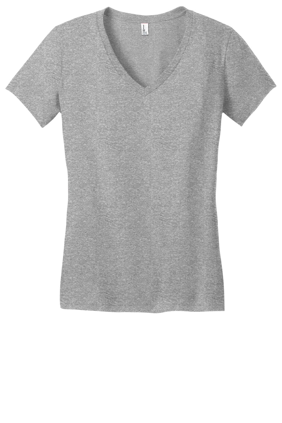 District DT6501 Juniors Very Important Tee V-Neck