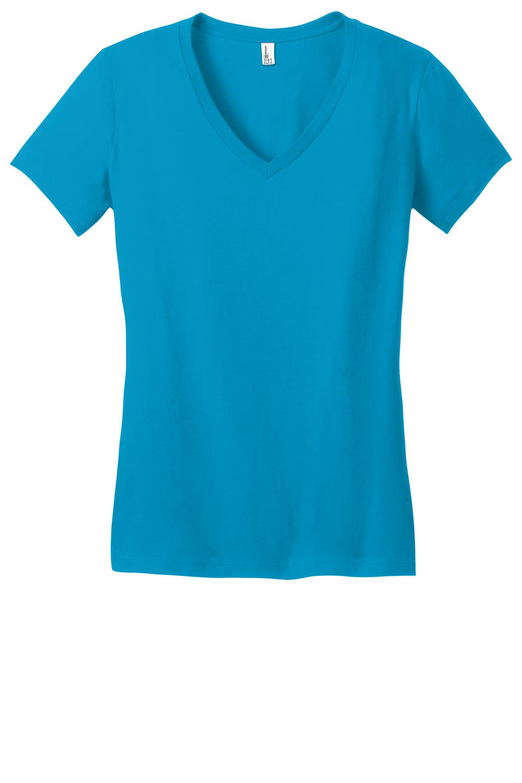 District DT6501 Juniors Very Important Tee V-Neck