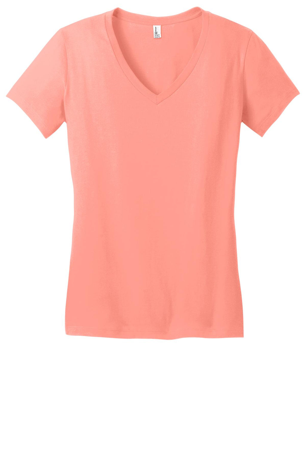 District DT6501 Juniors Very Important Tee V-Neck