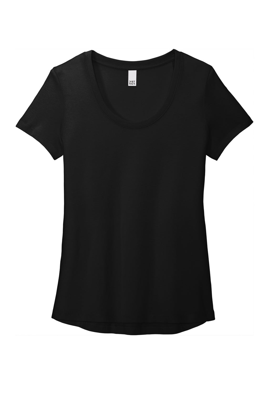 District DT7501 District  Women's Flex Scoop Neck Tee