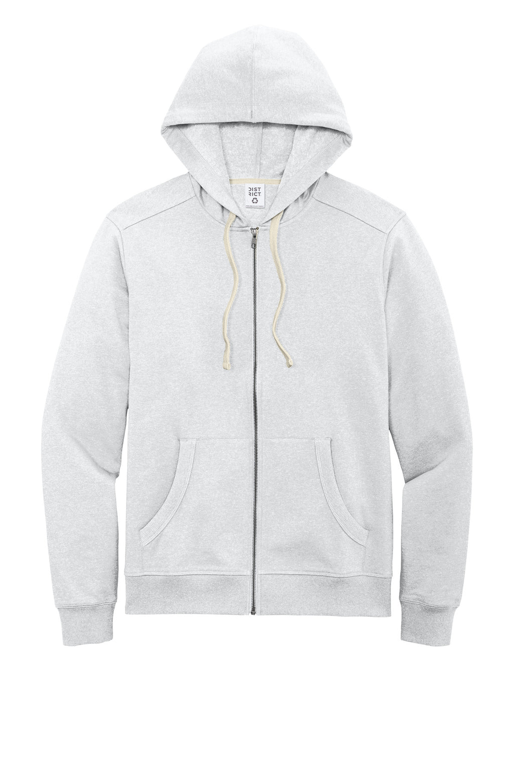 District DT8102 FleeceFull-Zip Hoodie