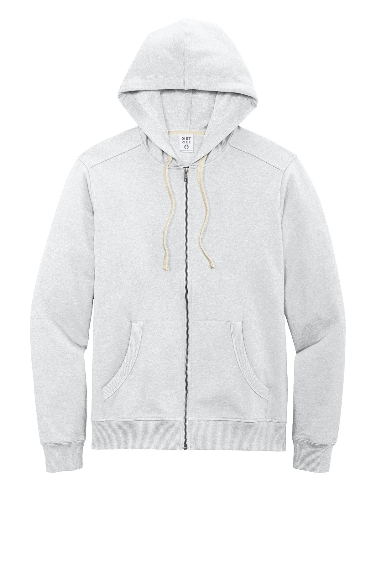District DT8102 FleeceFull-Zip Hoodie
