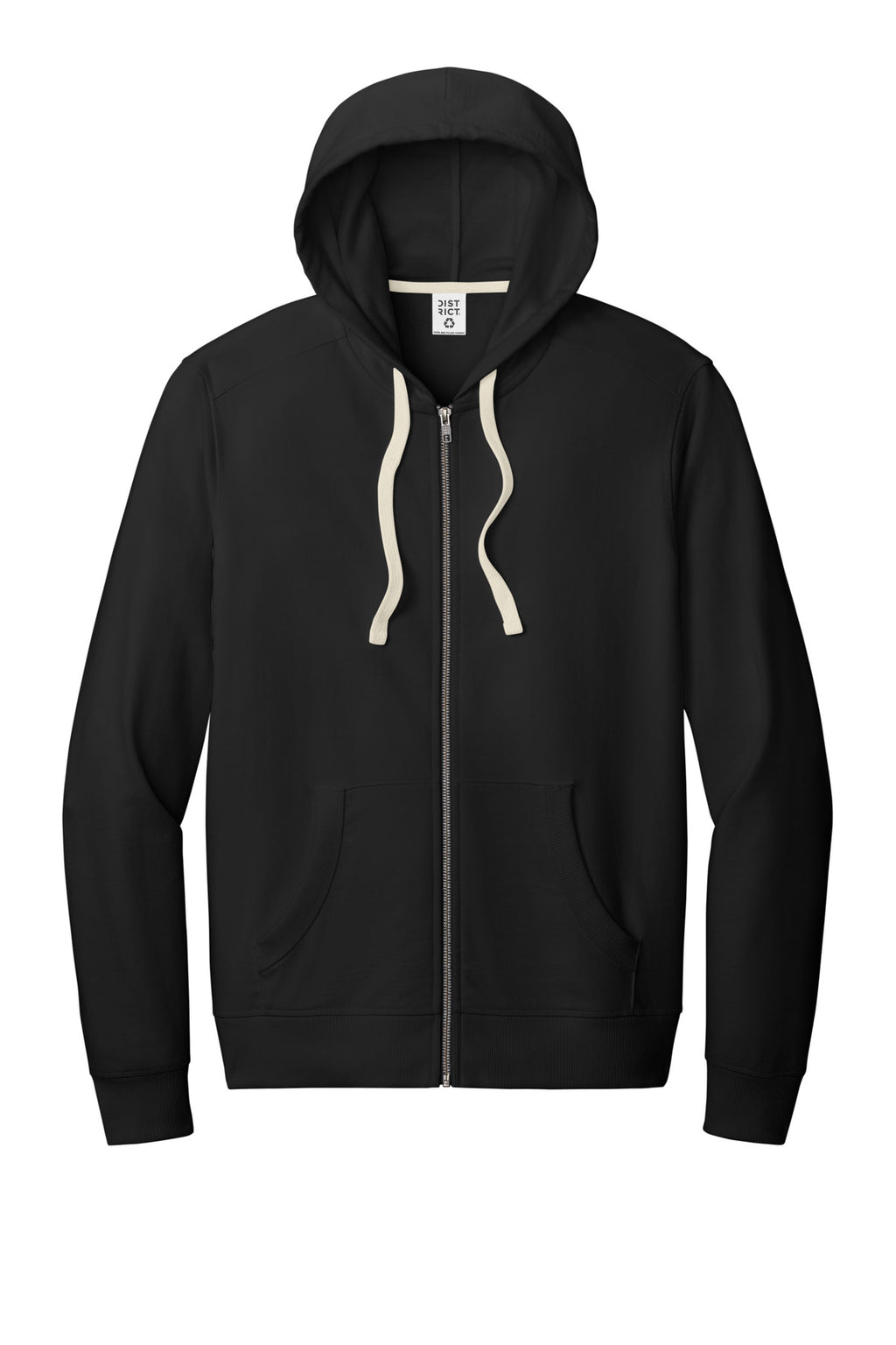 District DT8102 FleeceFull-Zip Hoodie