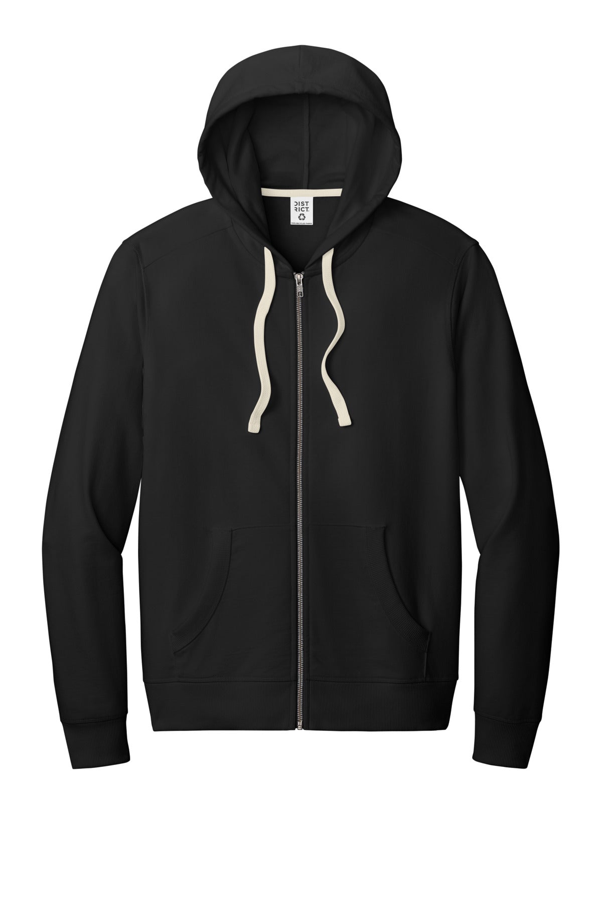 District DT8102 FleeceFull-Zip Hoodie