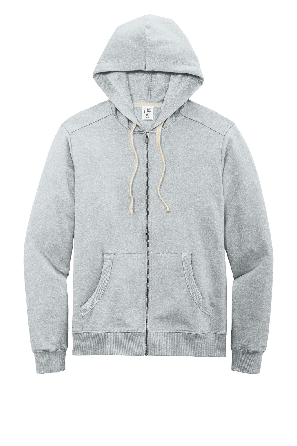 District DT8102 FleeceFull-Zip Hoodie