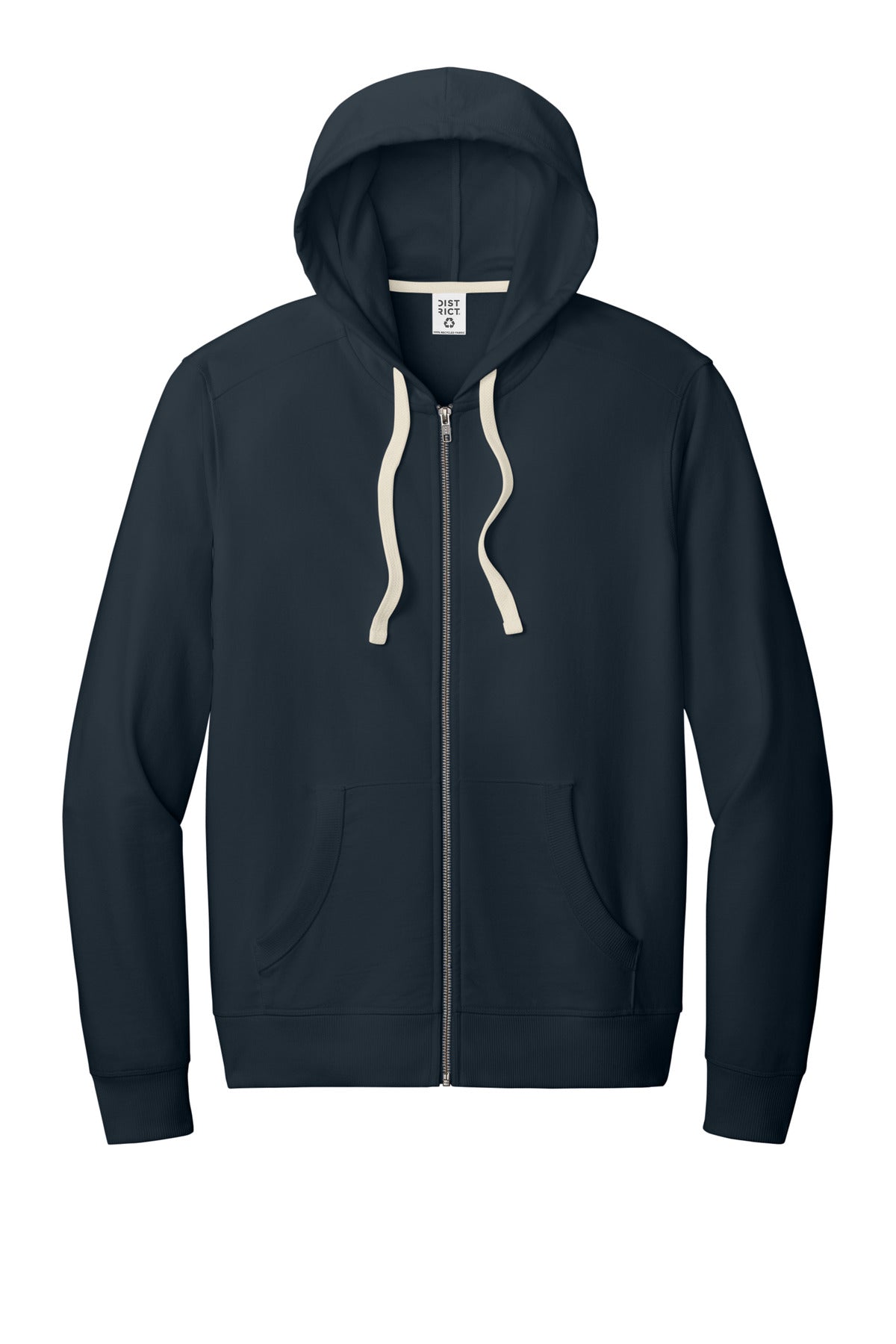 District DT8102 FleeceFull-Zip Hoodie
