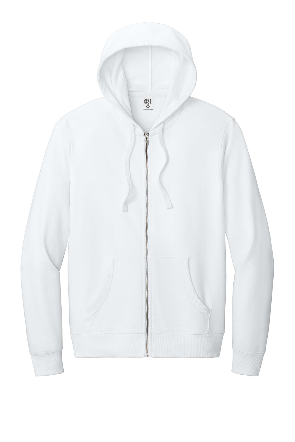 District DT8102 FleeceFull-Zip Hoodie