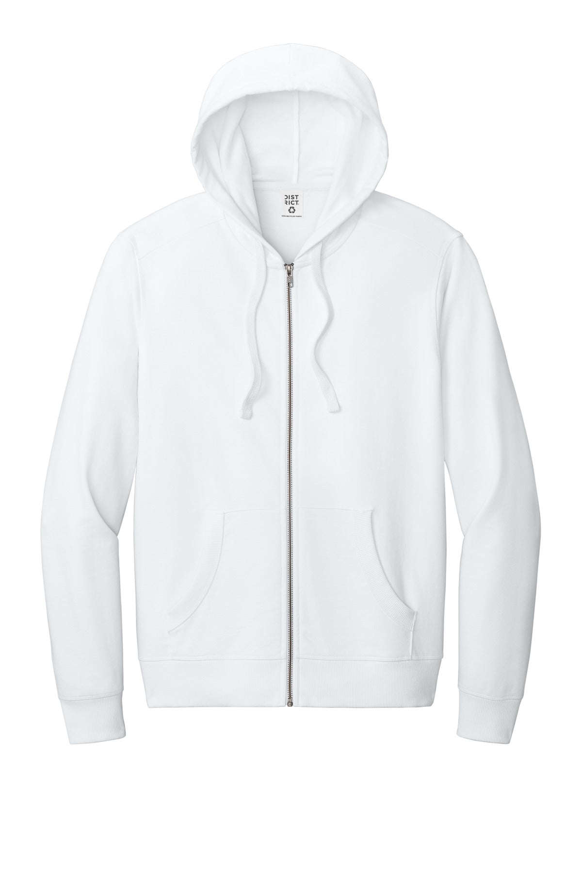 District DT8102 FleeceFull-Zip Hoodie