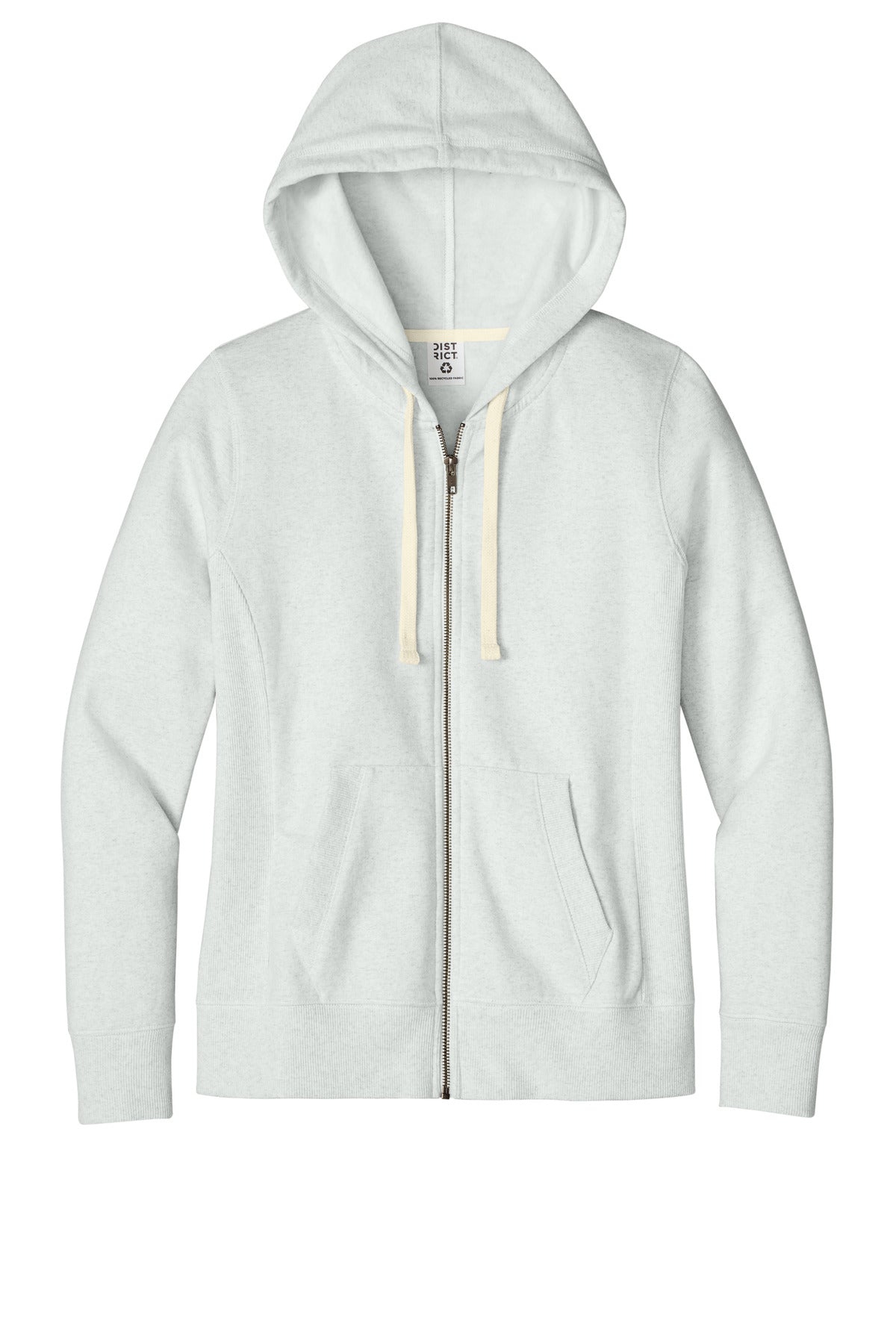 District DT8103 FleeceFull-Zip Hoodie