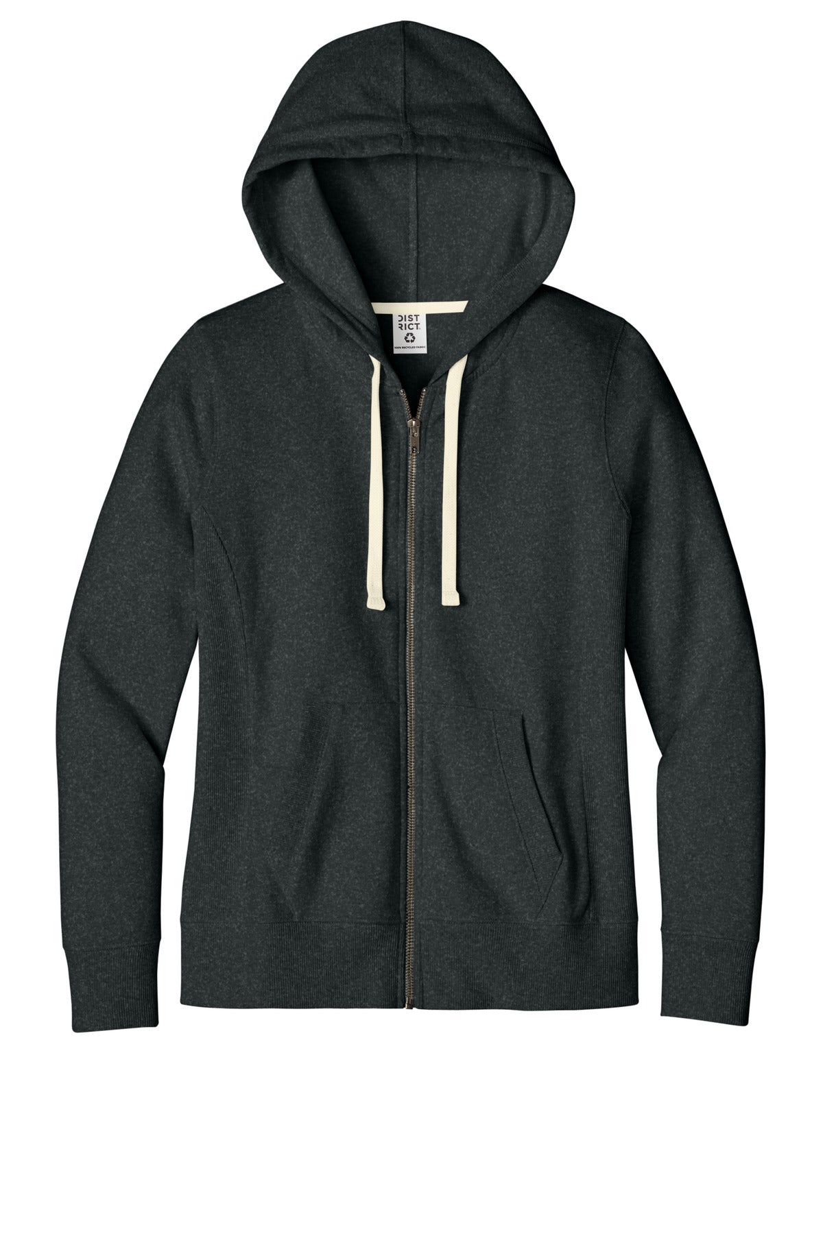 District DT8103 FleeceFull-Zip Hoodie