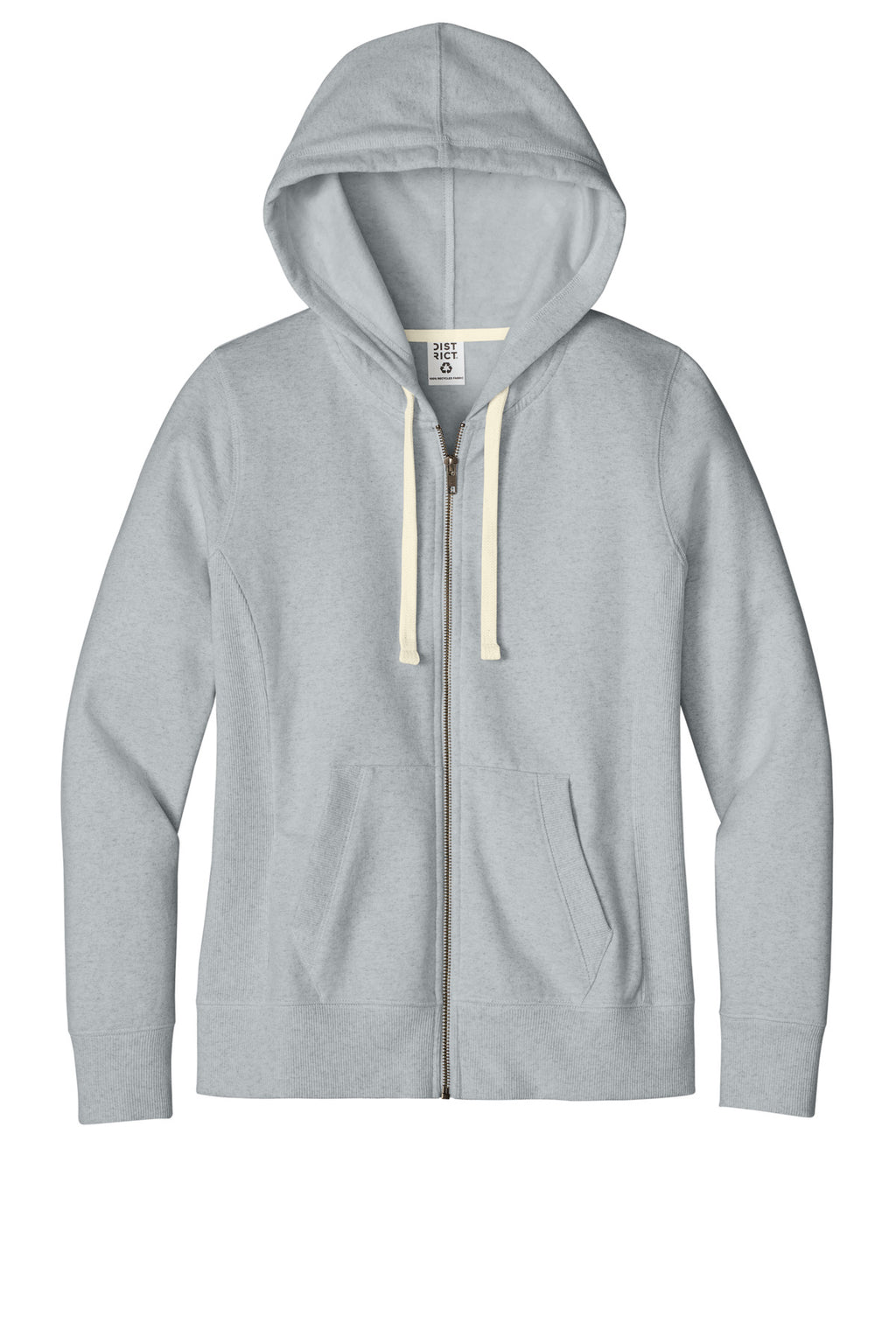District DT8103 FleeceFull-Zip Hoodie