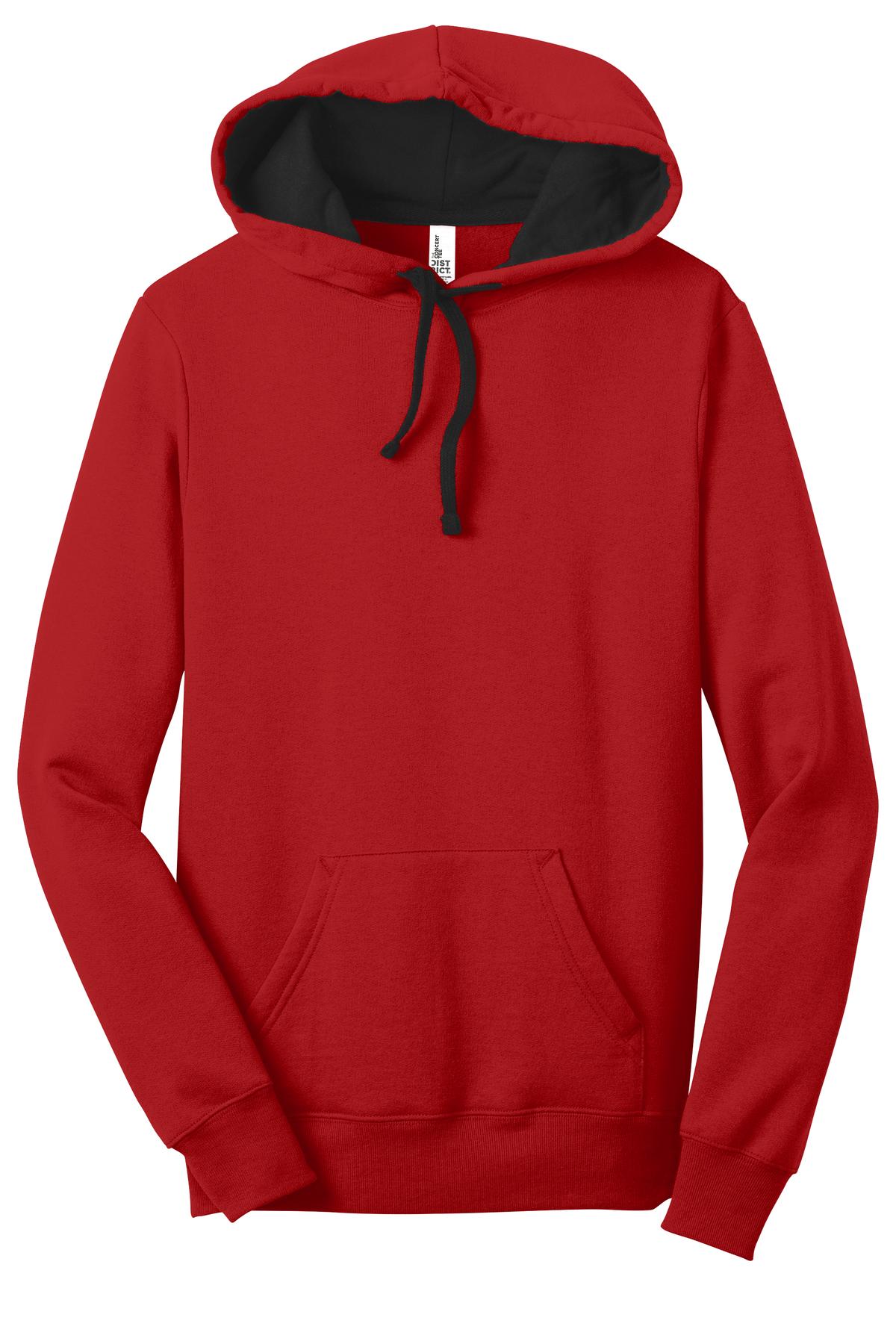 District DT811 Juniors The Concert Fleece Hoodie