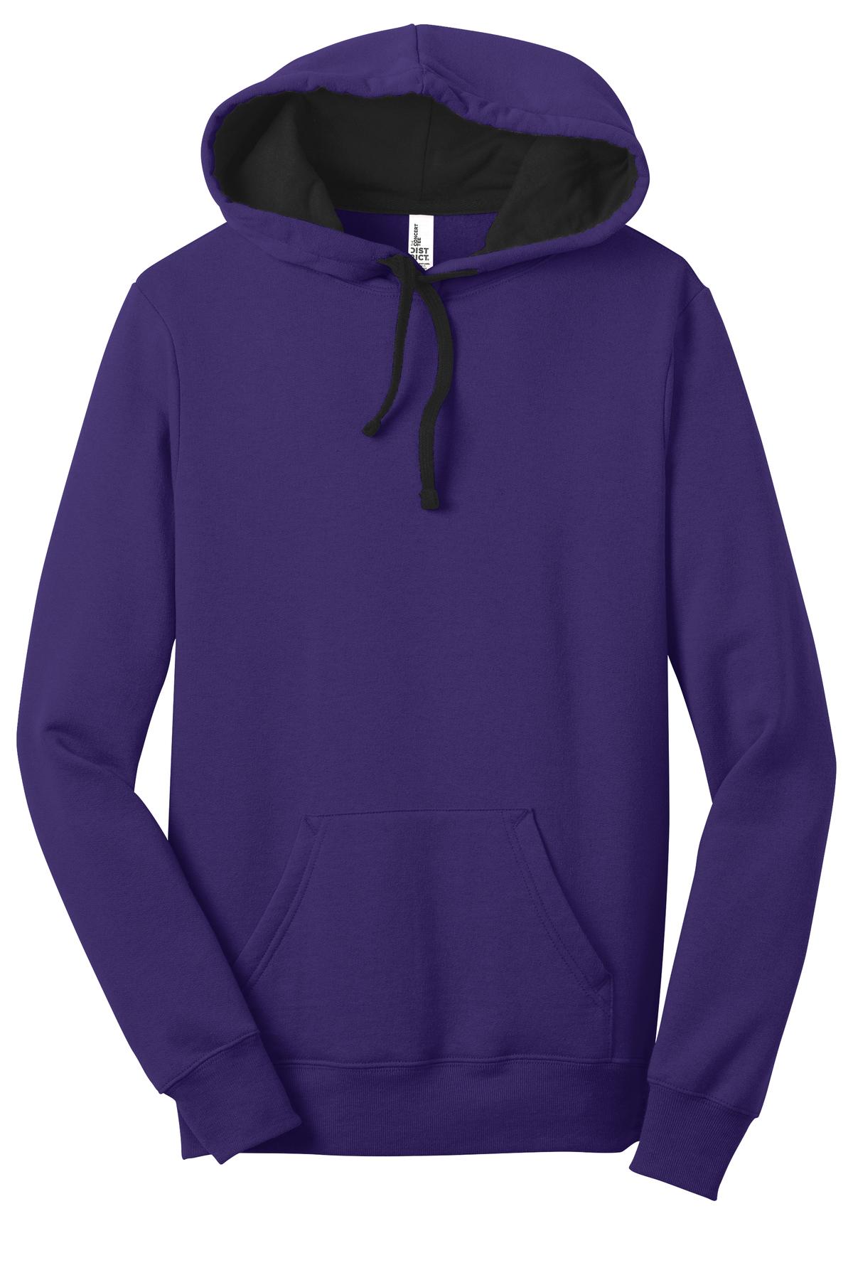District DT811 Juniors The Concert Fleece Hoodie