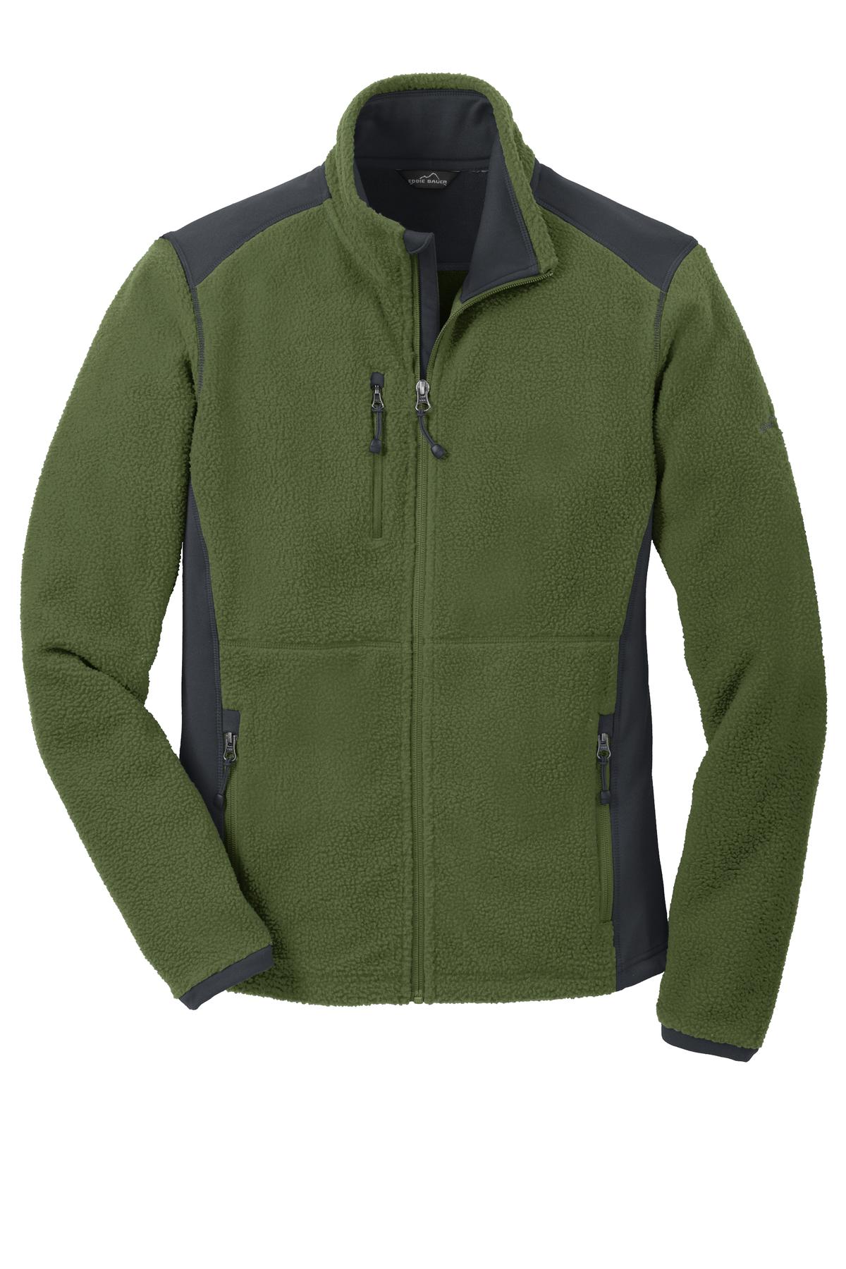 Eddie Bauer EB232 Zip Sherpa Fleece Jacket