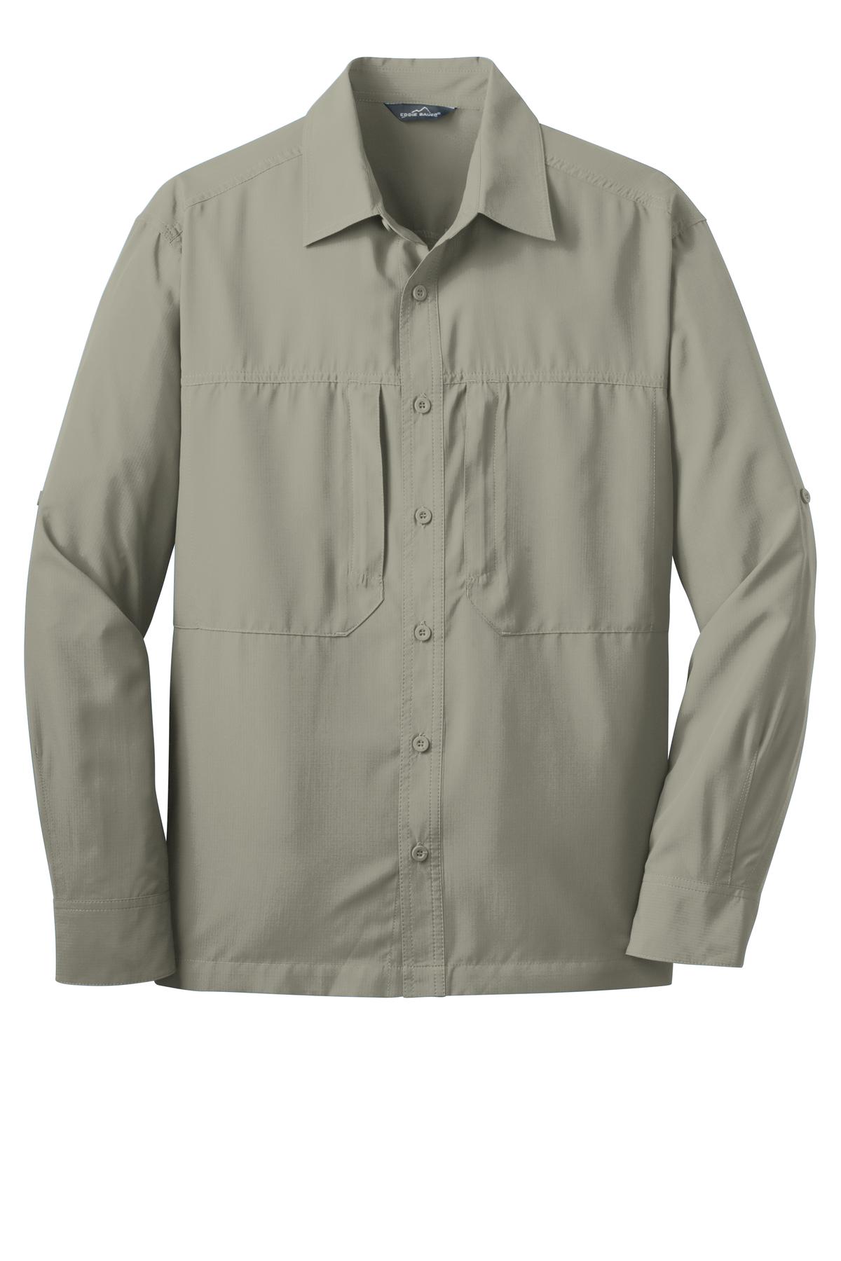 Eddie Bauer EB604 Long Sleeve Performance Travel Shirt