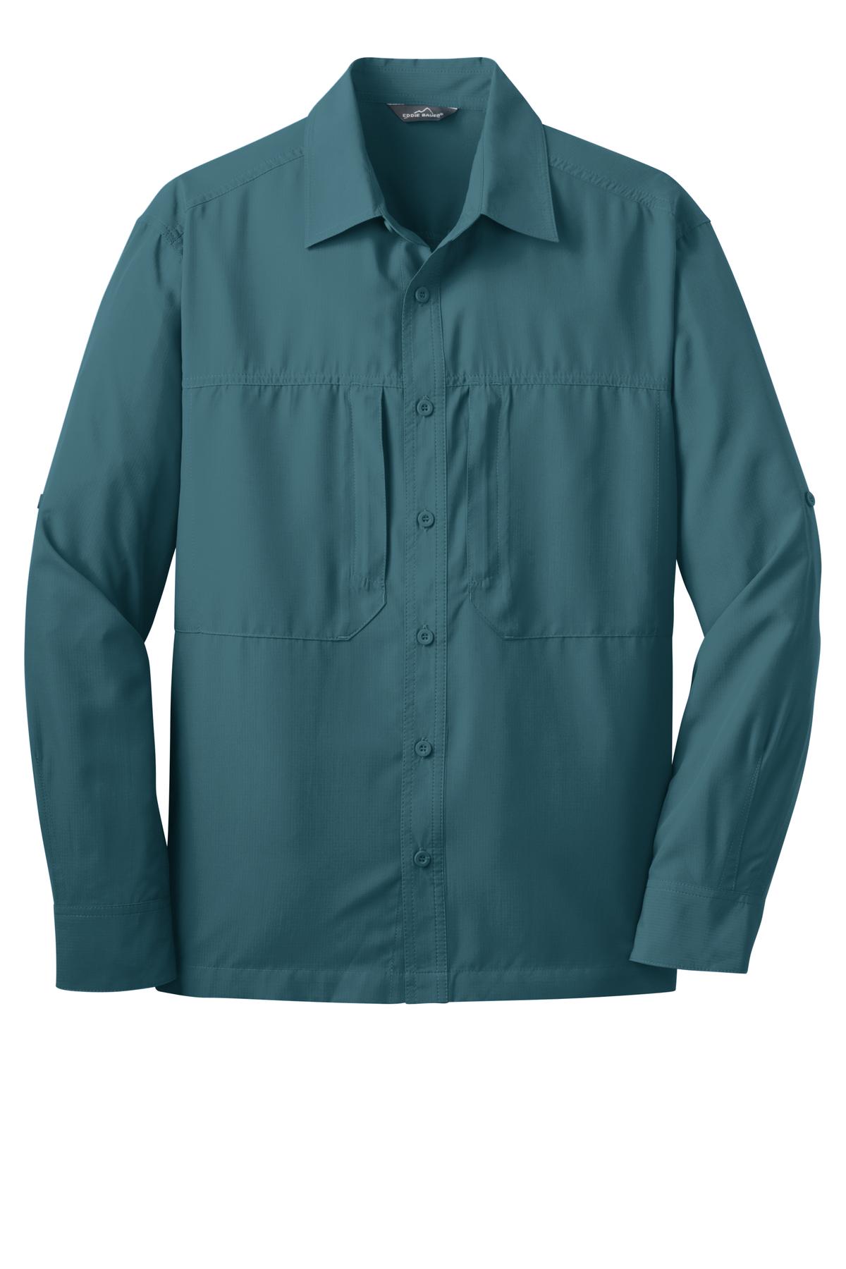 Eddie Bauer EB604 Long Sleeve Performance Travel Shirt