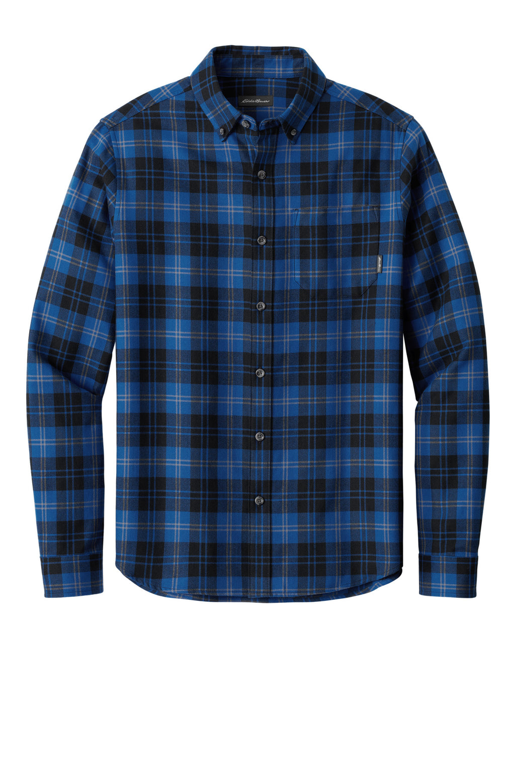 Eddie Bauer EB610 Eddie Bauer Long Sleeve Favorite Flannel Plaid Shirt