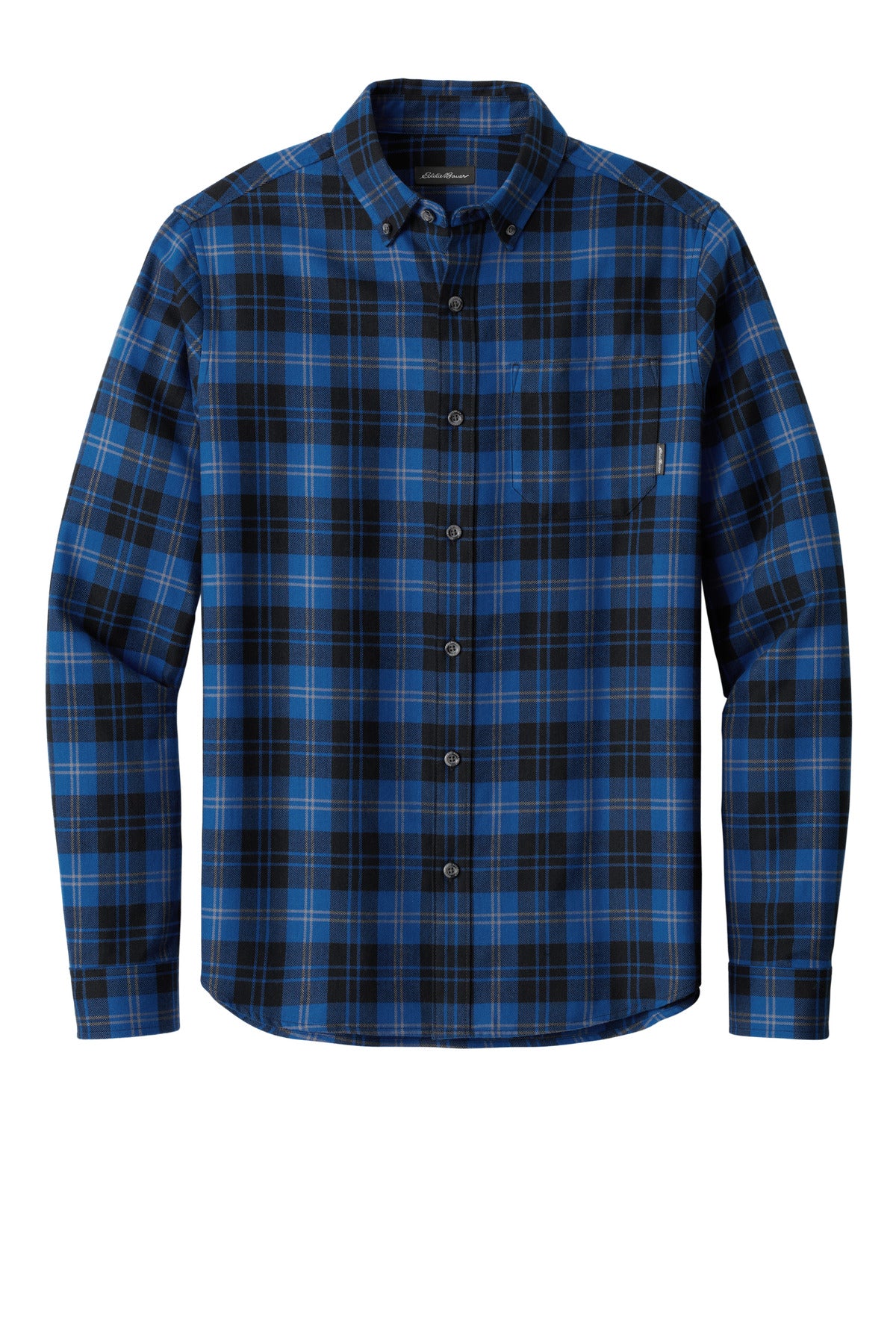 Eddie Bauer EB610 Eddie Bauer Long Sleeve Favorite Flannel Plaid Shirt