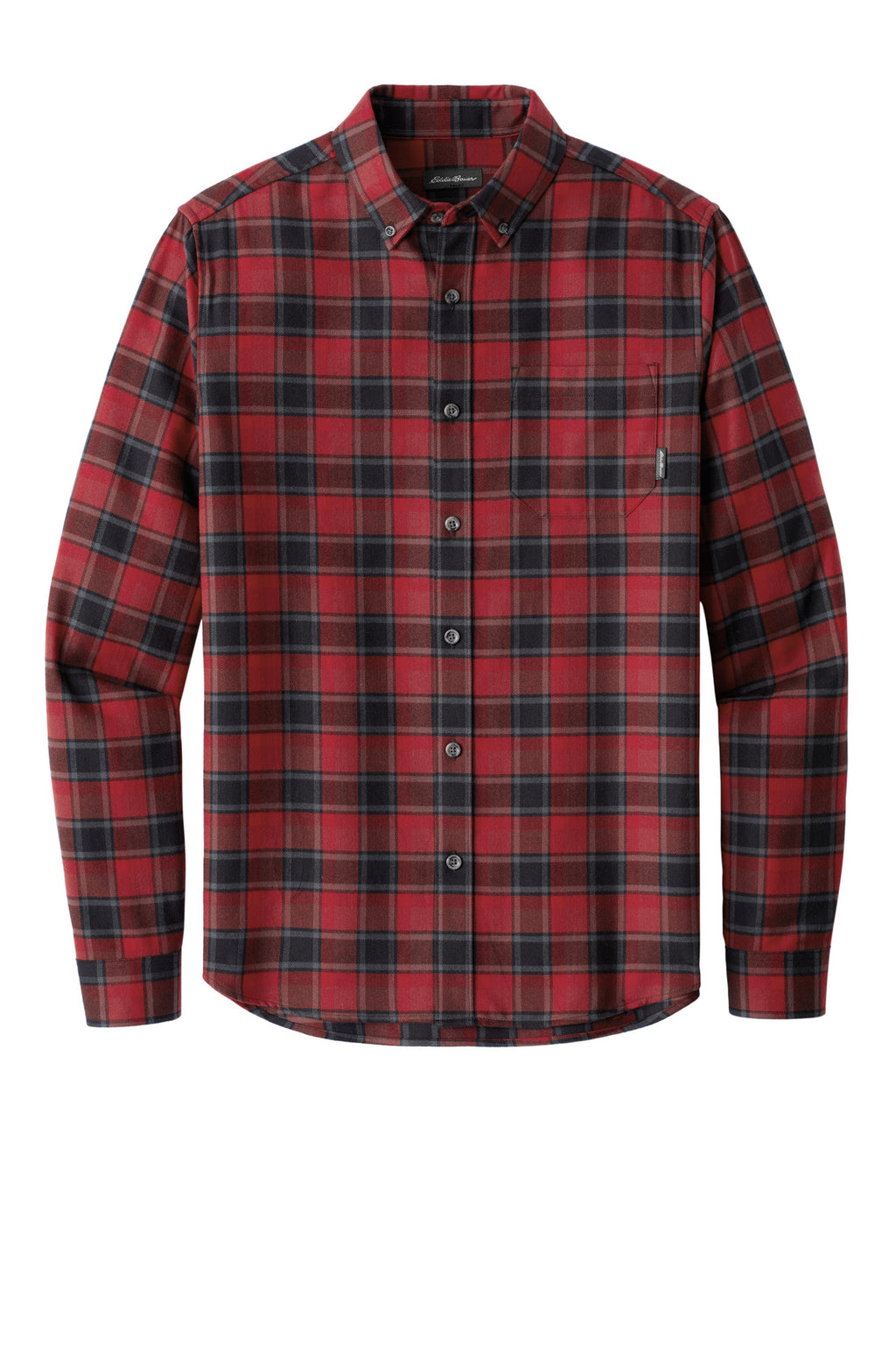 Eddie Bauer EB610 Eddie Bauer Long Sleeve Favorite Flannel Plaid Shirt